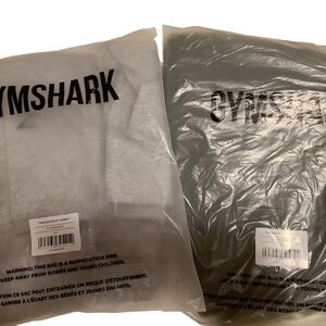 Gymshark Men’s Collegiate Shorts Bundle (2 Pairs) Size Medium NWT